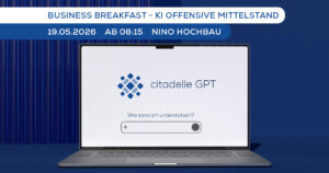 KI Offensive Mittelstand - Business Breakfast zum Thema 'Künstliche Intelligenz'