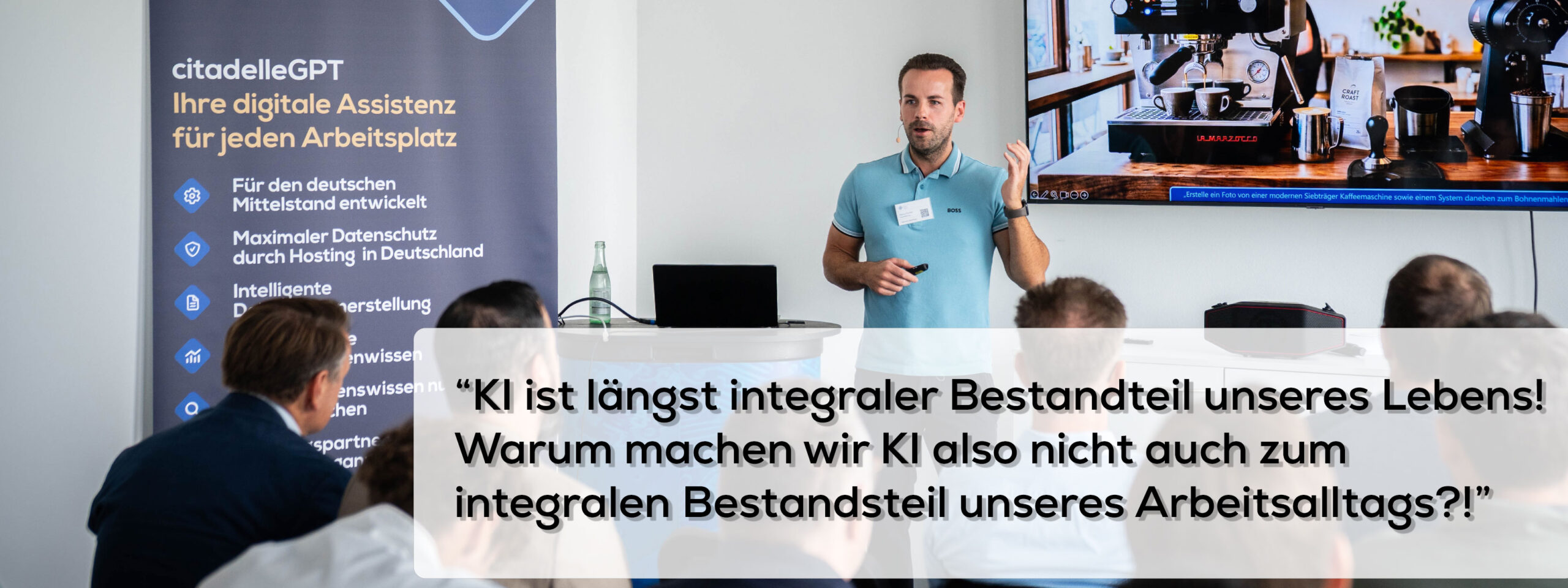 KI Offensive Mittelstand - Business Breakfast zum Thema 'Künstliche Intelligenz'